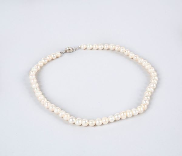 Collana perle freshwater