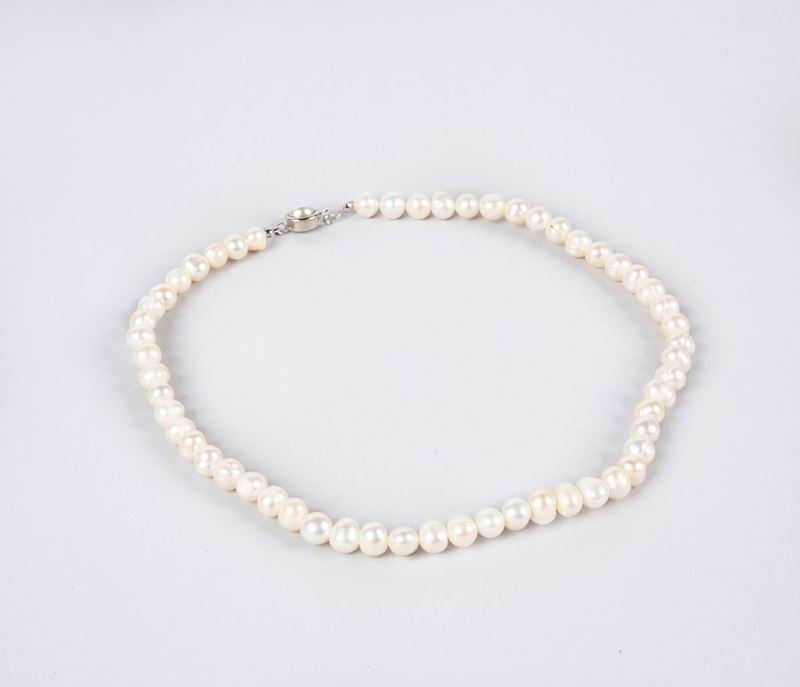 Collana Perle Freshwater