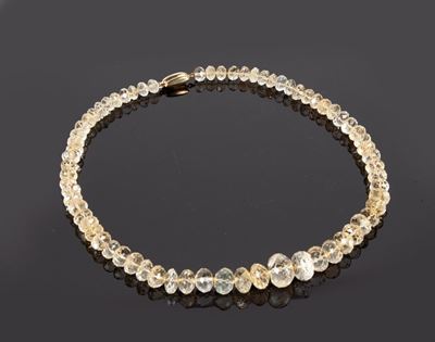 Collana con Quarzi Citrini