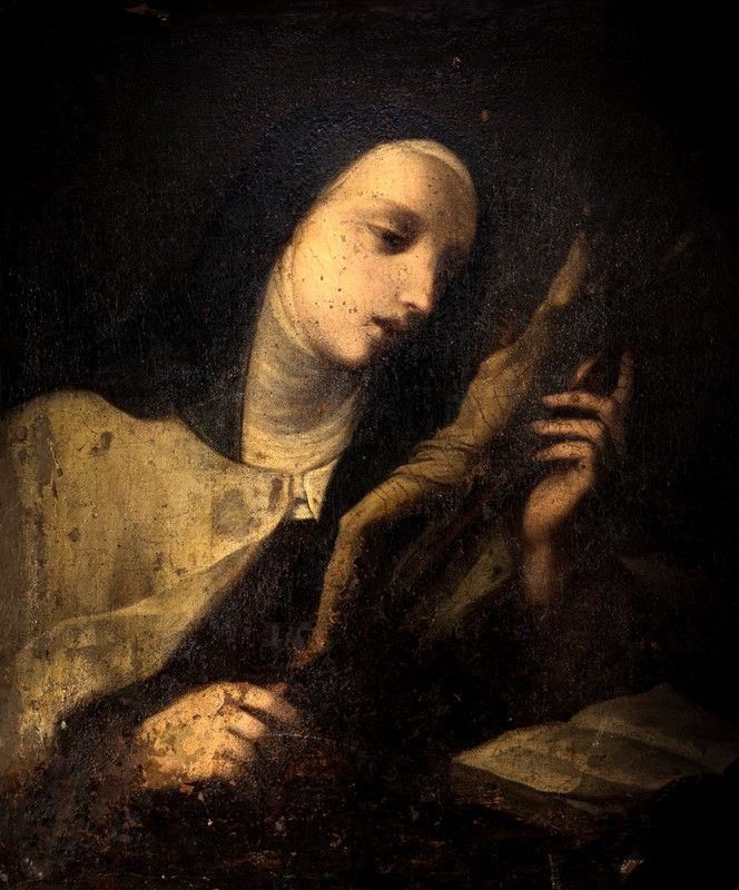 Pittore della Fine del XVIII Secolo - Santa Rita da Cascia