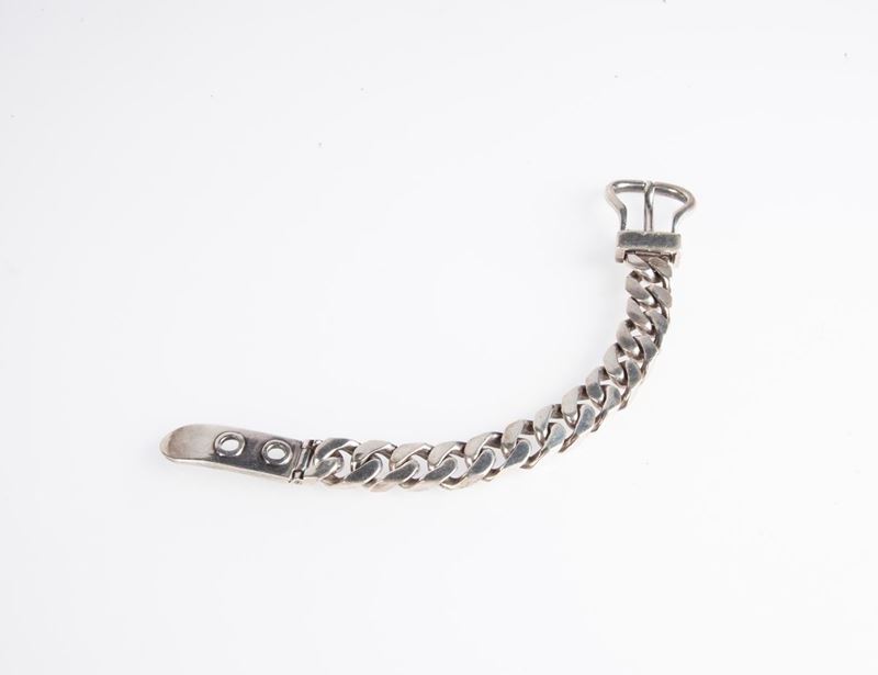 Gucci - Bracciale Groumette in Argento 800