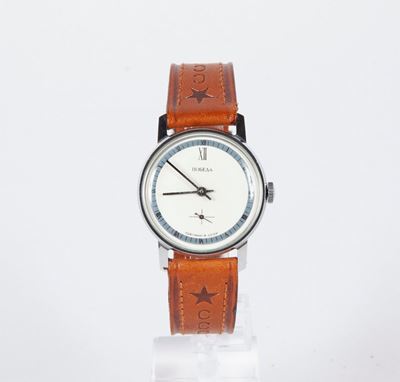 Pobeda - Orologio da Polso a Carica Manuale da Uomo in Acciaio