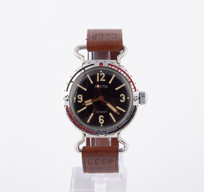 Vostok - Orologio da Polso Automatico da Uomo in Acciaio