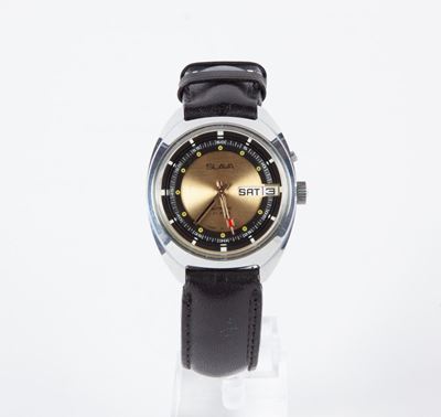 Slava - Orologio da Polso Automatico da Uomo in Acciaio