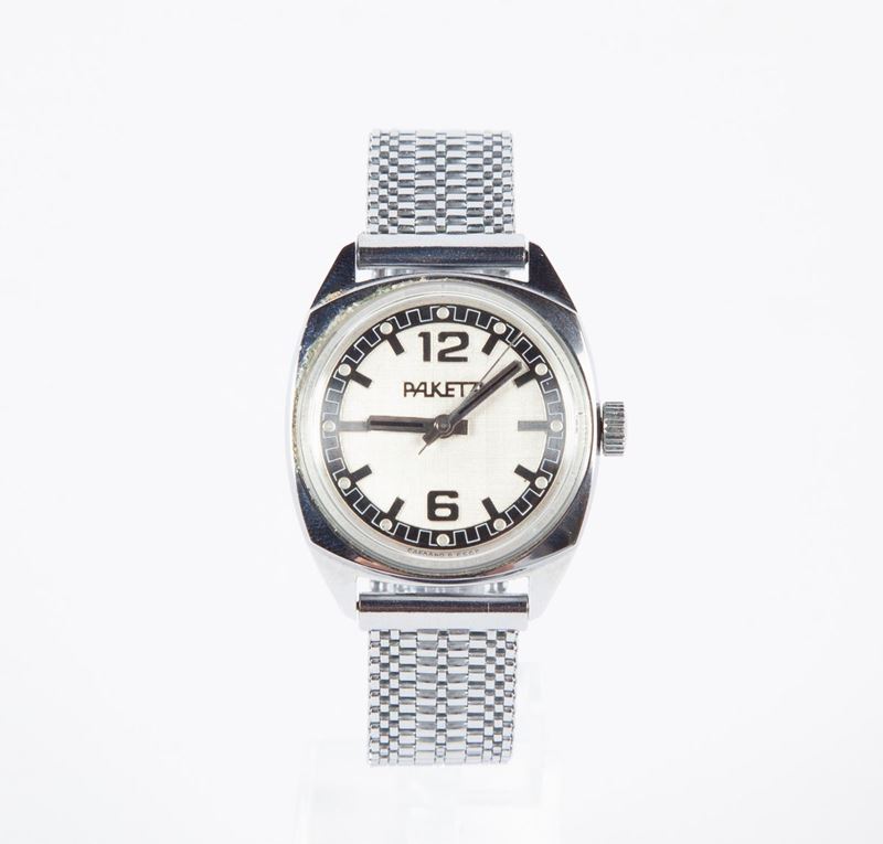 Raketa - Orologio da Polso Automatico da Uomo in Acciaio con Bracciale
