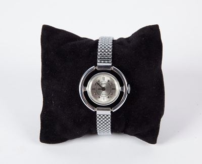 Zaria (alba) - Orologio da Polso a Carica Manuale da Donna in Acciaio con Bracciale
