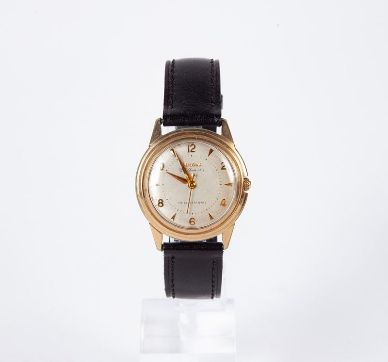 Bulova Selfwinding - Orologio da Polso Automatico da Uomo in Acciaio e Metallo Placcato Oro Giall...
