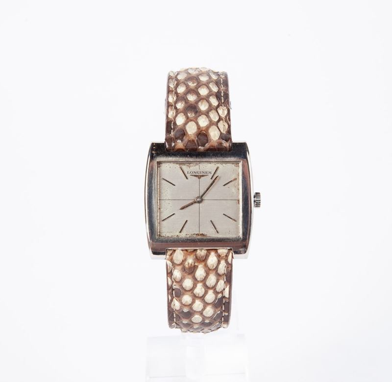 Longines 7686 - Orologio da Polso a Carica Manuale da Uomo in Acciaio. Anni '70