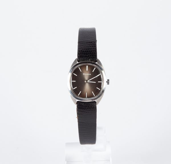 Bulova - Orologio da polso da donna a carica meccanica in acciaio