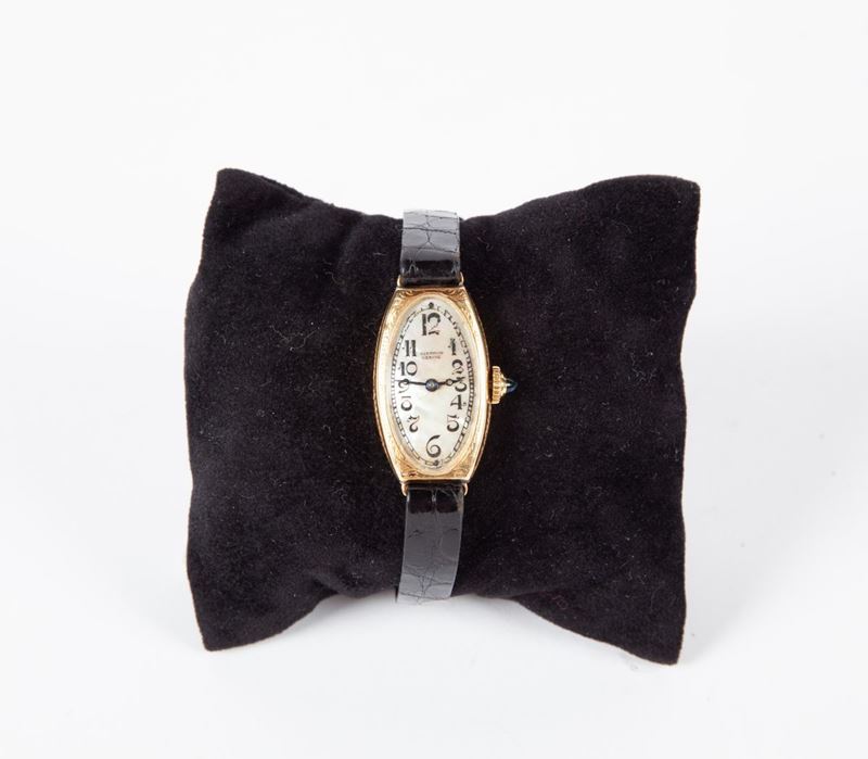 Berthoud - Orologio da Polso a Carica Manuale da Donna in Oro 750/000. Anni '30/'40