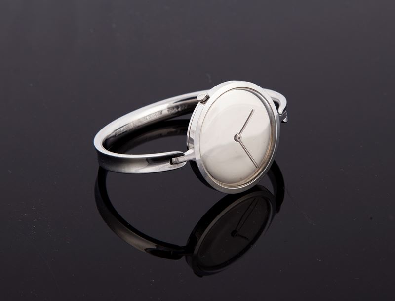 Georg Jensen Torun - Orologio da Polso a Carica Manuale in Acciaio con Bracciale in Acciaio.