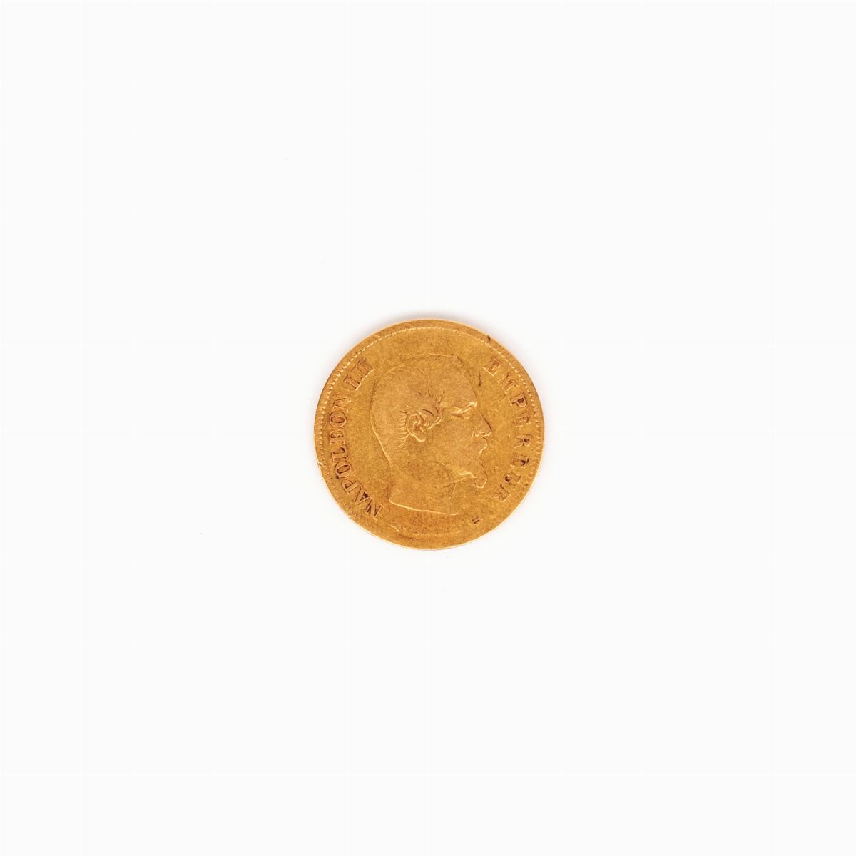 Lotto 2 Monete da 10 Franchi Napoleone III 1856 e 1858 Francia - Parigi
