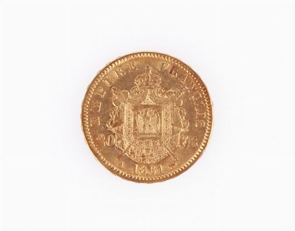 20 franchi Napoleone III 1861 Francia - Parigi