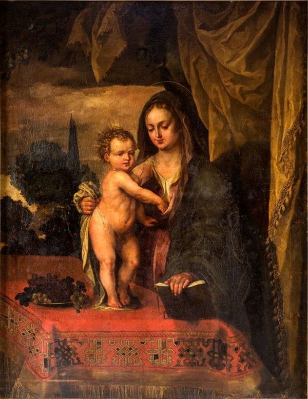 Orazio Giovanneli - MADONNA CON BAMBINO