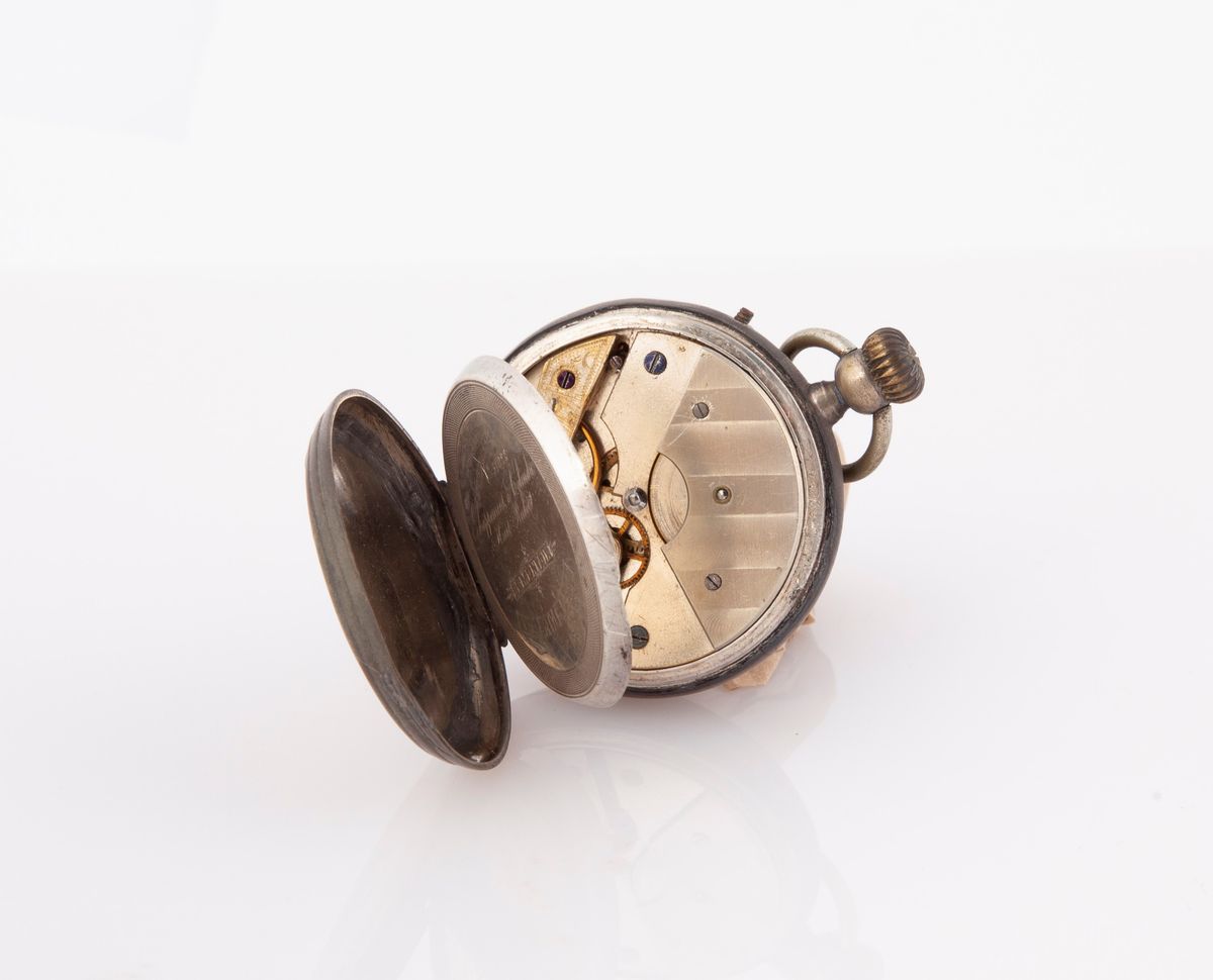 Anonimo - Orologio da Tasca Remontoir da Uomo in Argento