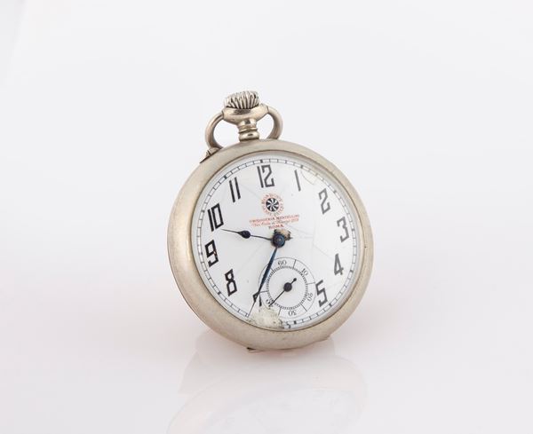 Roskopf - Orologio da tasca remontoir da uomo in metallo per l'Orologeria Martellini Roma