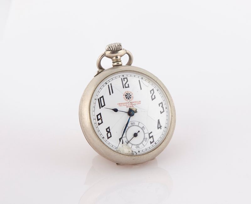Roskopf - Orologio da Tasca Remontoir da Uomo in Metallo per L'orologeria Martellini Roma
