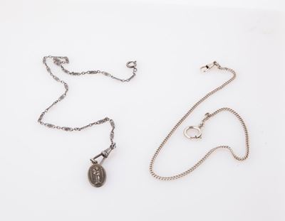 Due Catene da Orologio in Metallo