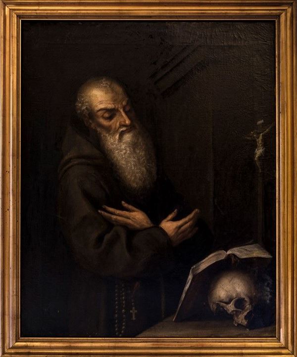 Girolamo Muziano - SANT&#39;ANTONIO ABATE IN PREGHIERA