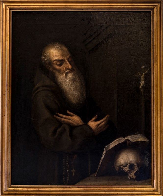 Girolamo Muziano - Sant'antonio Abate in Preghiera