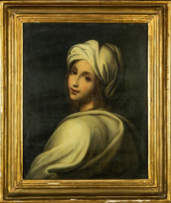 Scuola Italiana del XIX secolo - RITRATTO DI BEATRICE CENCI