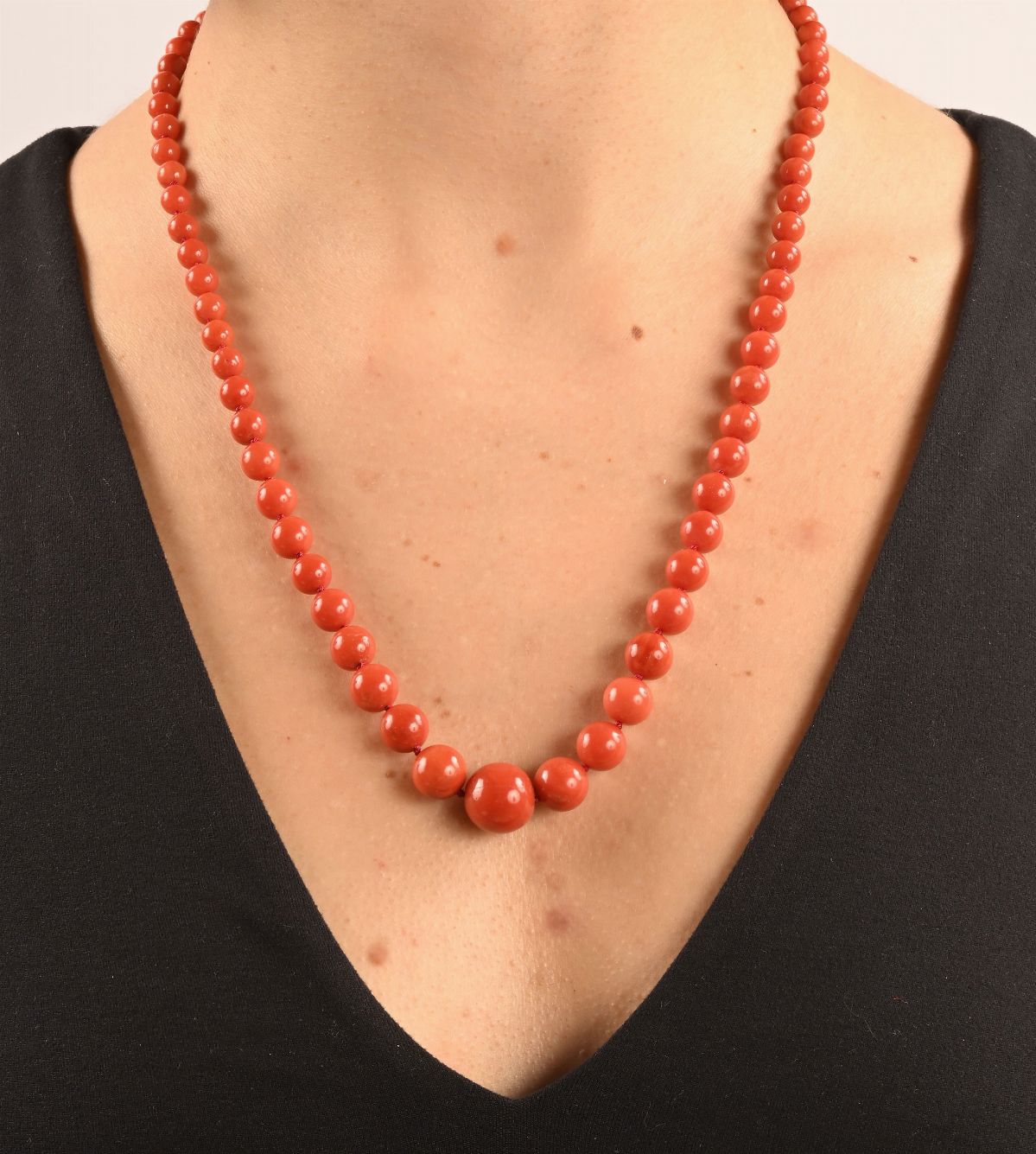 Collana in Corallo e Oro