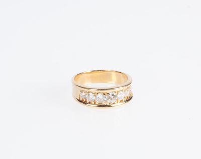 Anello Riviera in Oro e Brillanti