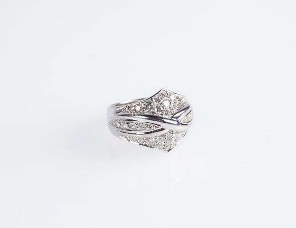 Anello in oro e brillanti
