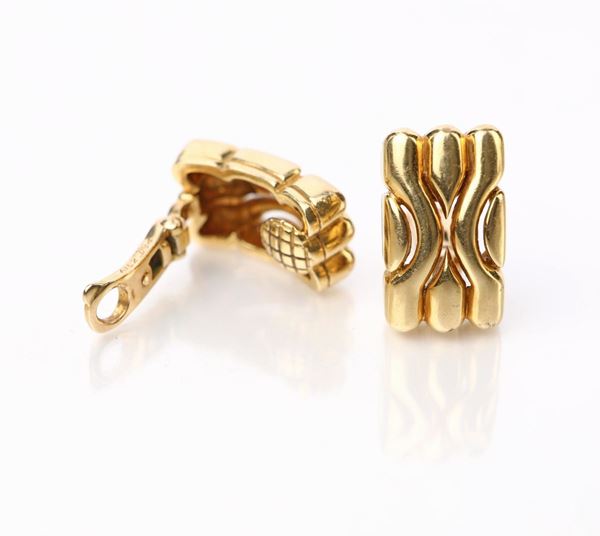 Boucheron - Orecchini in oro giallo a clipse