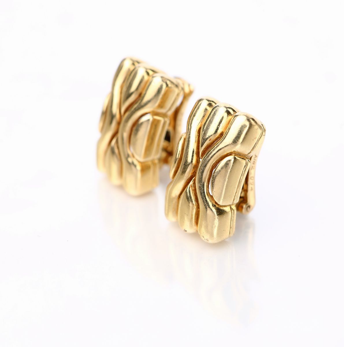 Boucheron - Orecchini in Oro Giallo a Clipse