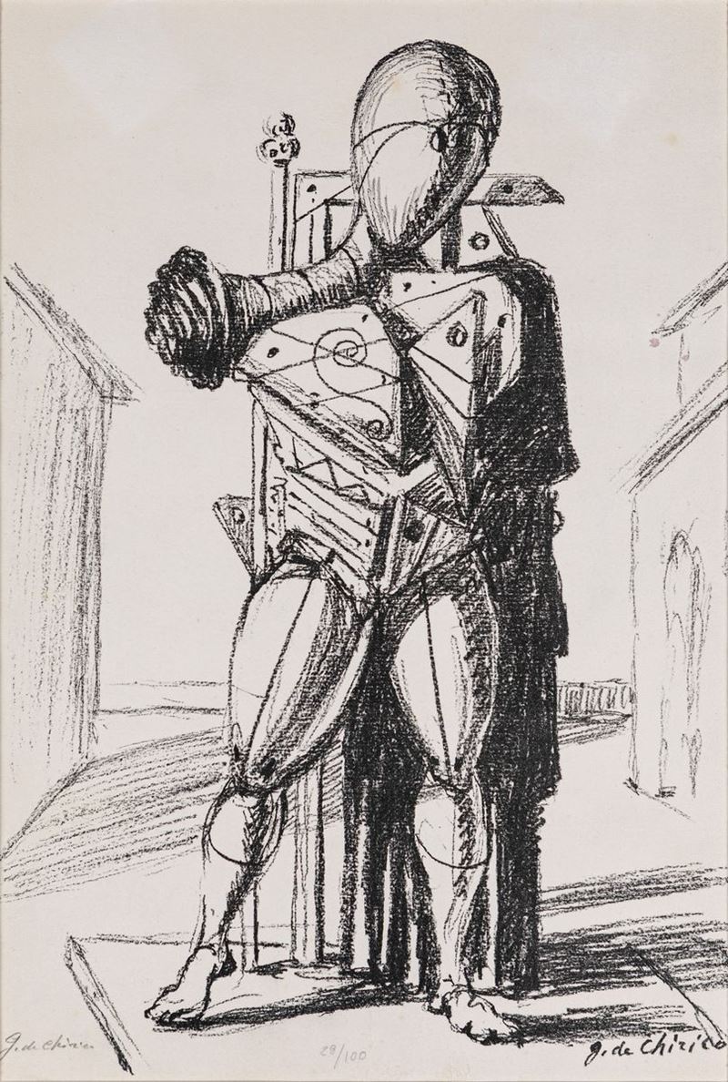 Manichino - Dessins Par G. De Chirico