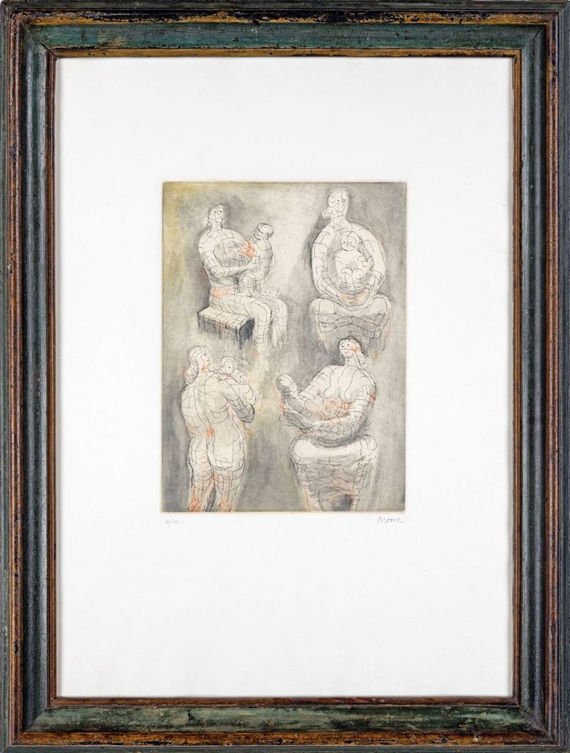Henry Moore - Senza Titolo