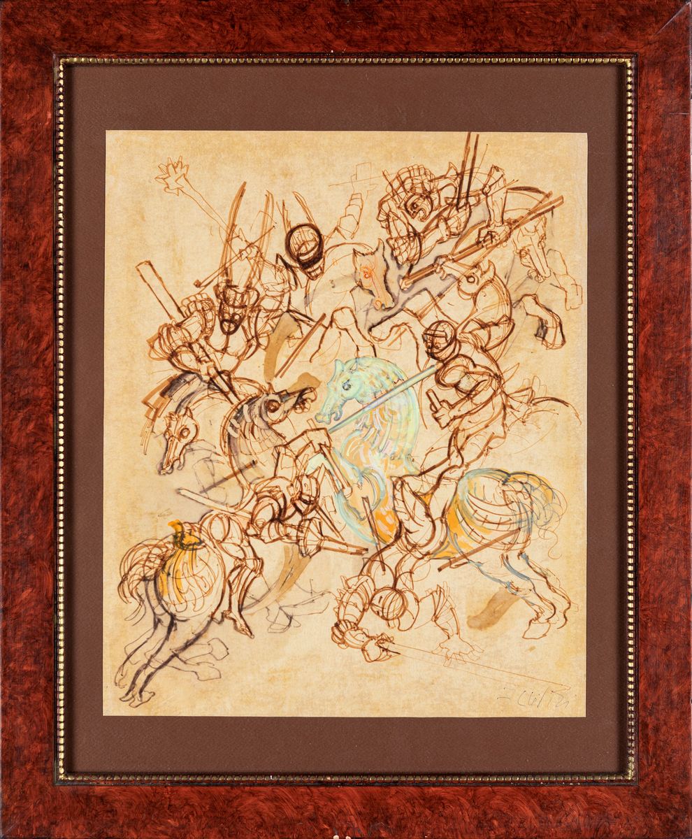 Fabrizio Clerici - Studio per lo Scontro di Lipadusa