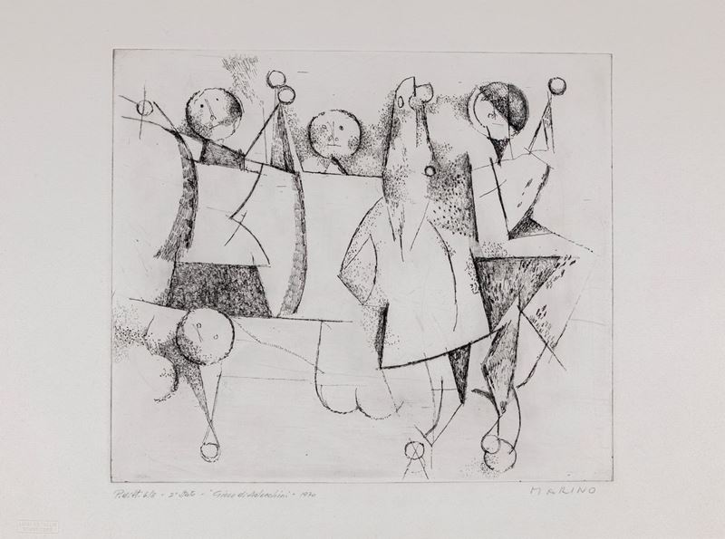 Marino Marini - Gioco di Arlecchini
