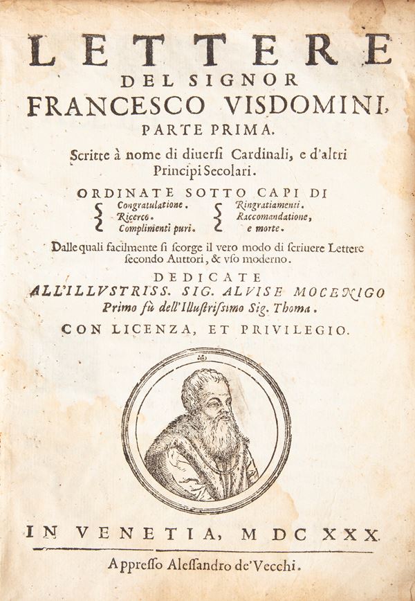 Lettere del signor Francesco Visdomini. Parte I - Parte II