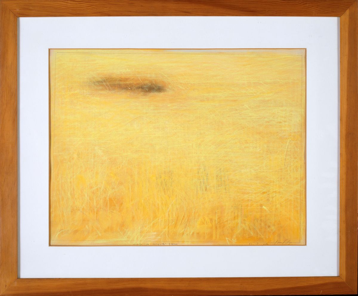 Piero Guccione - Campo di Grano