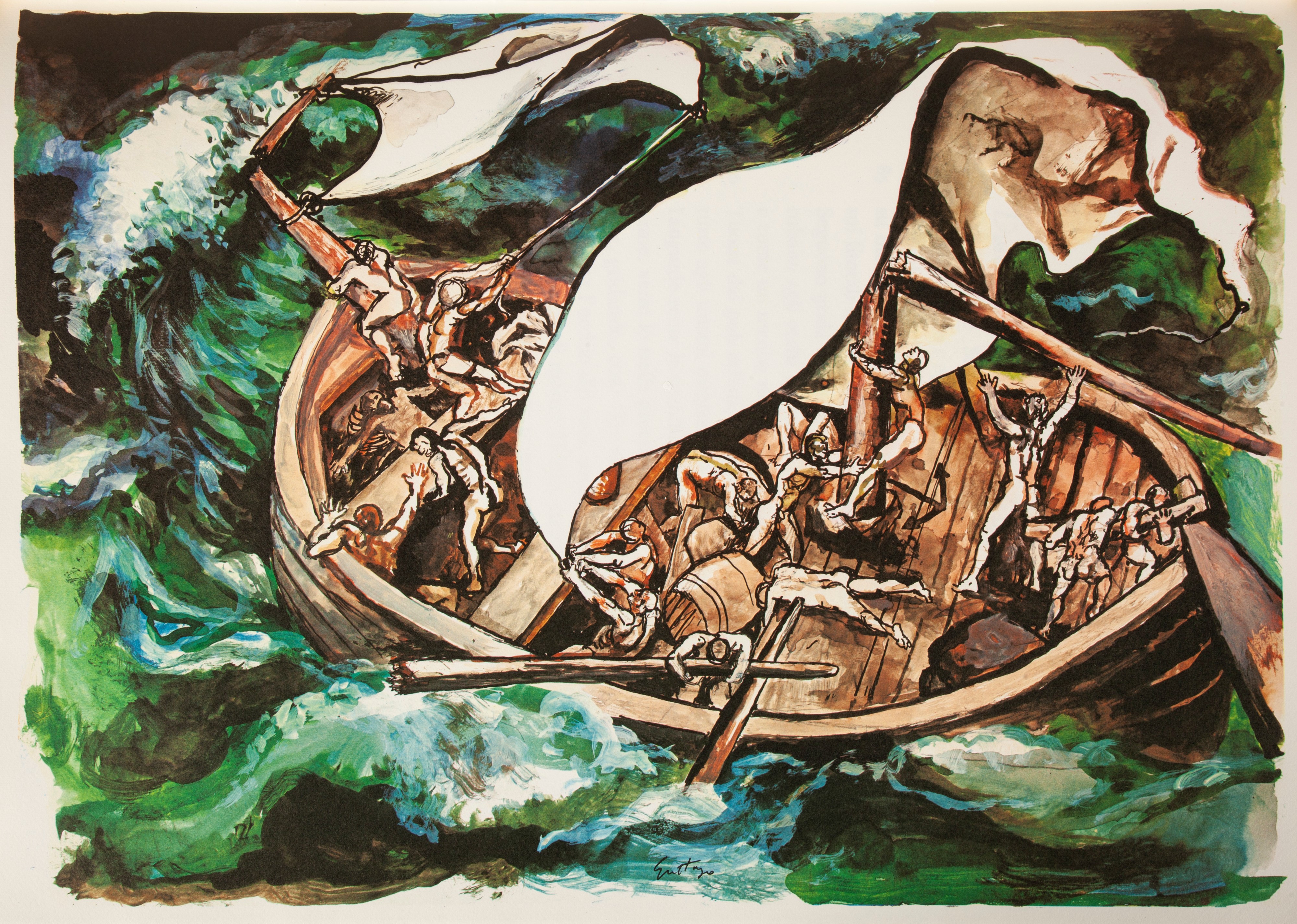 Virgilio - Eneide con 12 Illustrazioni Originali di Renato Guttuso