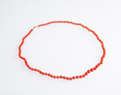 Collana in Corallo e Oro