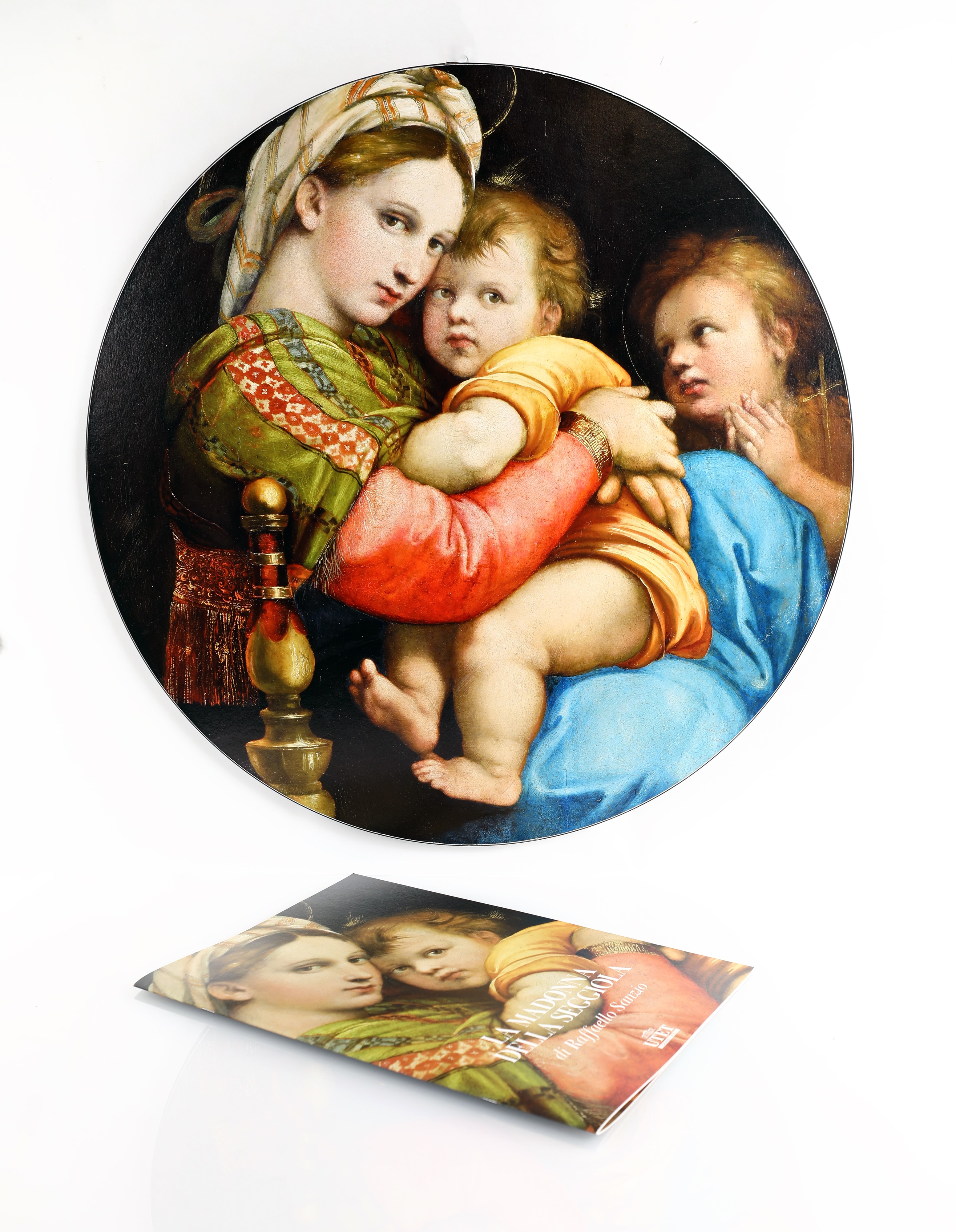 Riproduzione U.t.e.t De "la Madonna della Seggiola" di Raffaello Sanzio