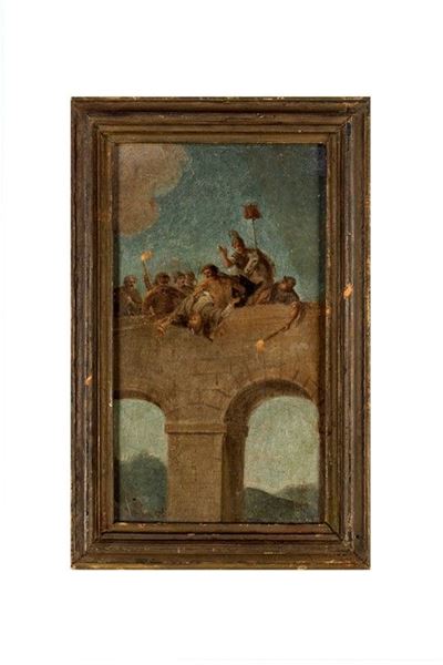Ponte Romano e Personaggi