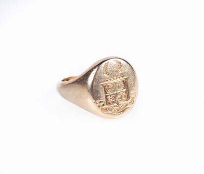 Anello a Sigillo in Oro