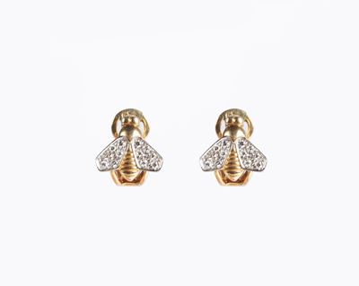 Pomellato Orecchini Animalier in Oro e Brillanti