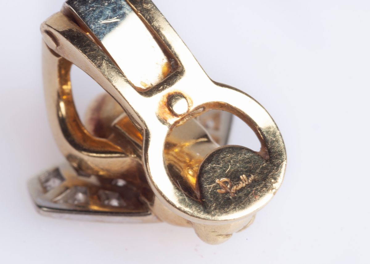 Pomellato Orecchini Animalier in Oro e Brillanti