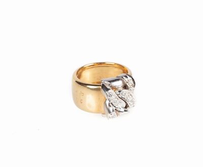 Pomellato Anello in Oro e Brillanti