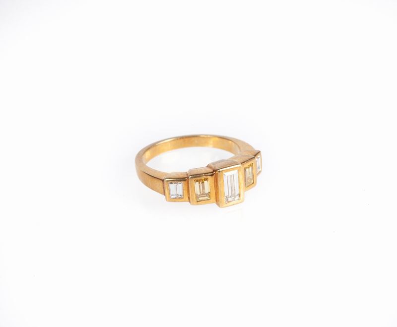 Anello in Oro e Diamanti