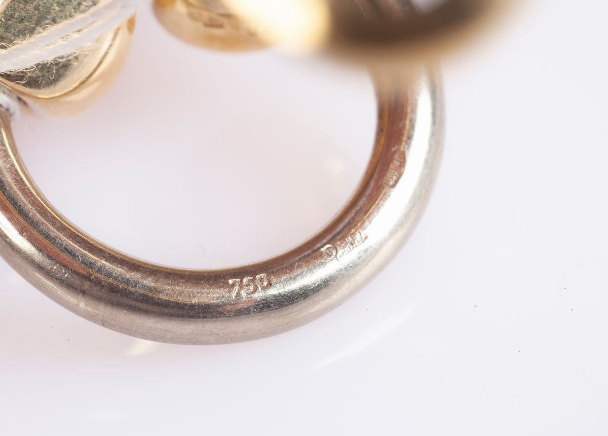 Pomellato - Bracciale Rigido in Oro Giallo e Bianco