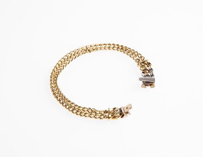 Pomellato - Bracciale Doppio in Oro e Brillanti
