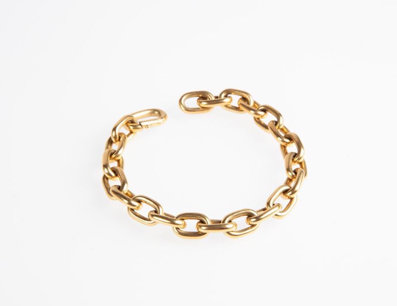 Pomellato - Bracciale a Maglia in Oro Giallo