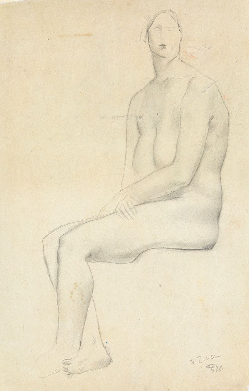 Alberto Ziveri - Nudo di Donna