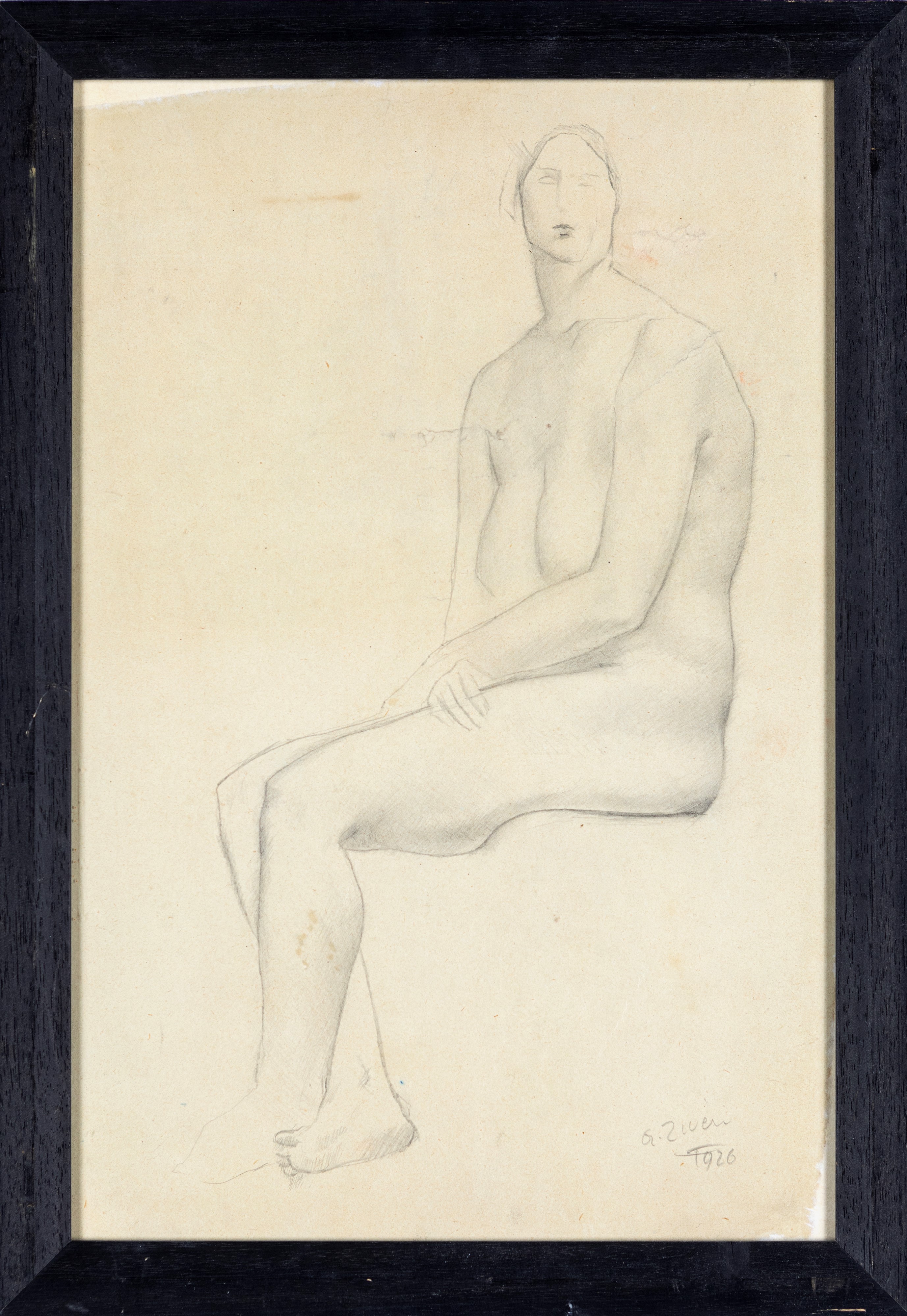 Alberto Ziveri - Nudo di Donna